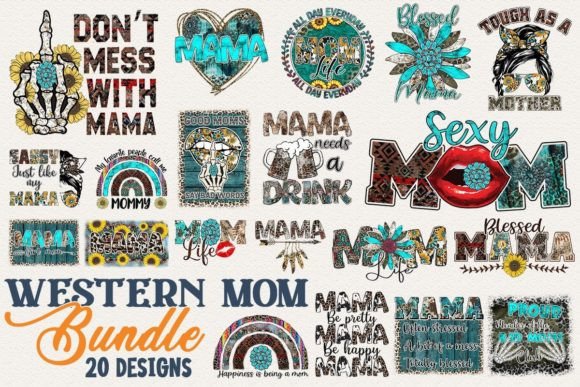 Download Western Mom - Mother's Day PNG Bundle - Day Collection