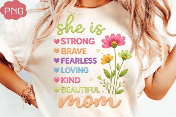 Download Mother's Day PNG, She is Mom PNG, Faux - Day Collection